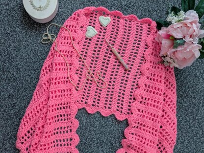 Crochet Alice Vintage Shawl Pattern