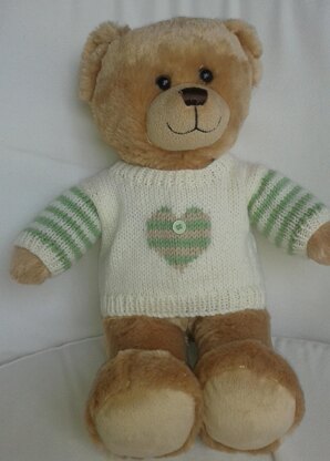 Teddy Bear Christmas Jumpers Knitting pattern by linmaryknits | LoveCrafts