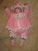 Reborn / 0-3 Months Baby Matinee / Pram Set #4