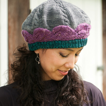 Black Bird Knits Park Avenue Hat PDF