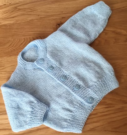 Baby romper and cardigan #2