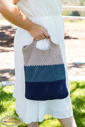 T-Shirt Yarn Bag Crochet pattern by Nicole Riley