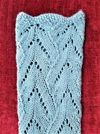 Blue Lace Scarf #3