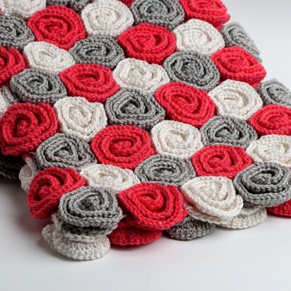 Rose Field Baby Blanket