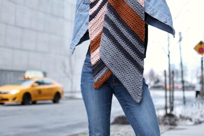 Skyline Bias Scarf