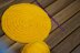 Knit stitch flat circle