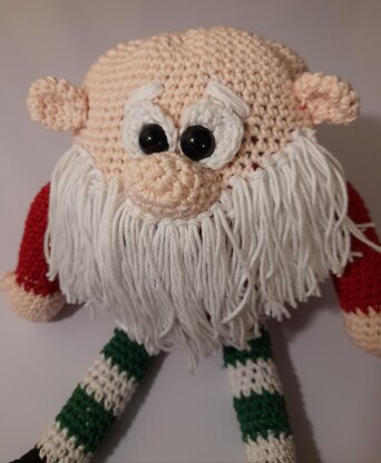 Nordic Santa Claus amigurumi Crochet pattern by Marina Escribal tejidos ...