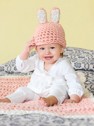 Bunny Hat & Blankie in Spud & Chloe Outer - 9212 