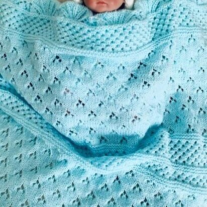 THE NEW PRIMROSE baby blanket