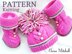 PATTERN Knitting Baby Hat Baby Shoes 0 - 12 months