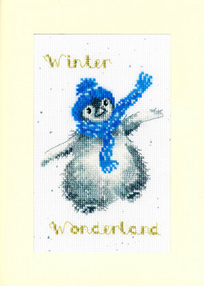 Bothy Threads Winter Wonderland Cross Stitch Kit - 10 x 16cm 