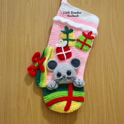 Little Mouse Christmas Stocking
