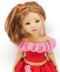 GOTZ/DaF 18" Doll Princess Elena Dress Set