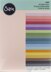 Sizzix Textured Cardstock Sheets A4 80/Pkg - Assorted Colors