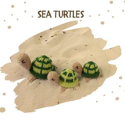 Knitted Sea Turtles