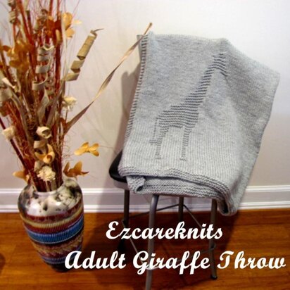 ADULT GIRAFFE THROW