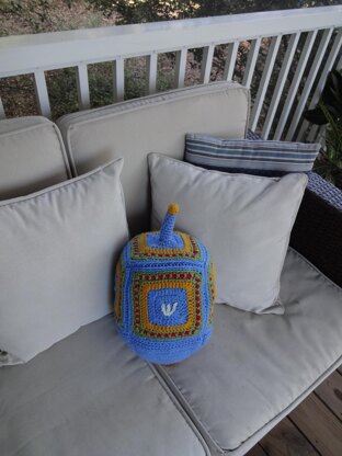 Giant Plush Hanukkah Dreidel