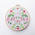 Tamar Two Christmas Deer Printed Embroidery Kit - 6in