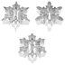 R&M Snowflake Cookie Cutters Set of 3