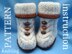 Knitting Pattern Baby Booties Baby Uggs Adam
