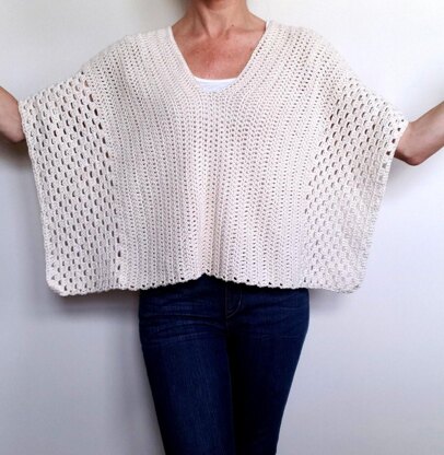 Cotton Spring Poncho