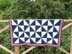 Nautical Pinwheel Patchwork Afghan Throw