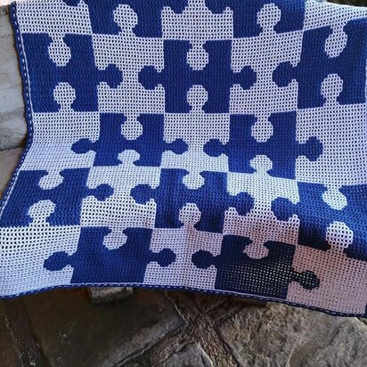 DFC Puzzle Baby Blanket