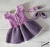 Princess Rapunzel Baby Dress Set