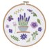 Vervaco Lavender Embroidery Kit (with hoop)