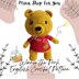 Winnie the Pooh  Amigurumi Crochet Pattern: 9-inches Doll (English PDF)
