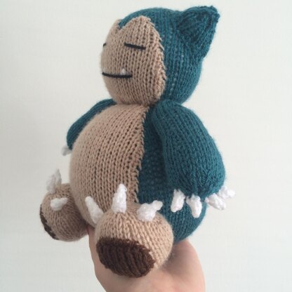 Snorlax pokemon plushie