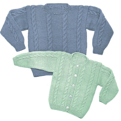 Yankee Knitter Designs 22 Child's Cable Sweaters PDF