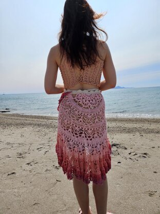 Hibiscus skirt