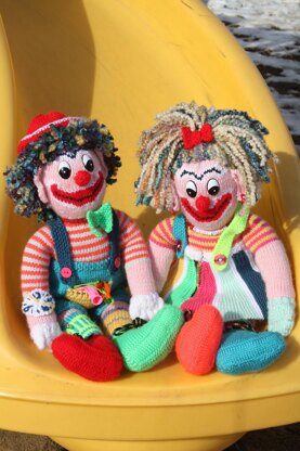 Waldo and Willomena Clowns