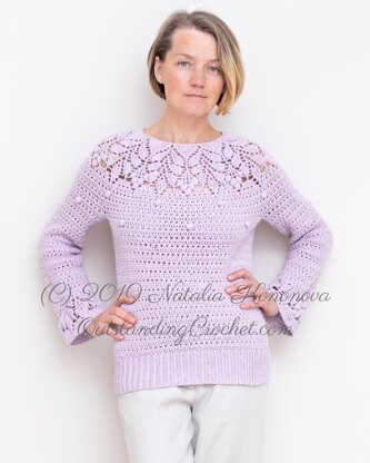 Berries Yoke Sweater / Top