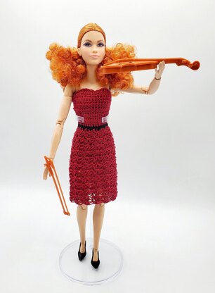 Barbie Violinist Dress