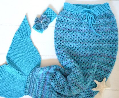 Adult Mermaid Tail Blanket