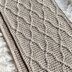 No Purl Lattice Scarf