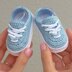 Color baby sneakers