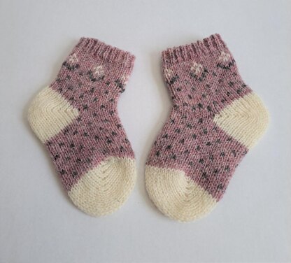 Flower Baby Socks