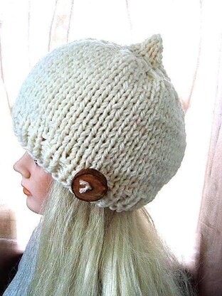 646 PIXIE POINT KNIT CLOCHE HAT, AGE 5 TO ADULT