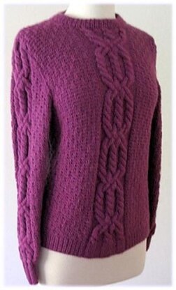 K372-Wisteria Sweater