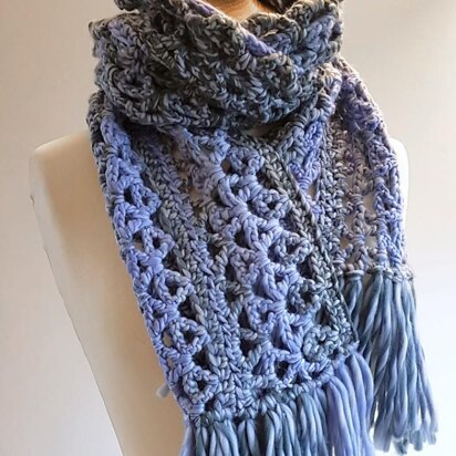 Myriad of Triangles Scarf