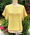 Oversized Eyelet Top