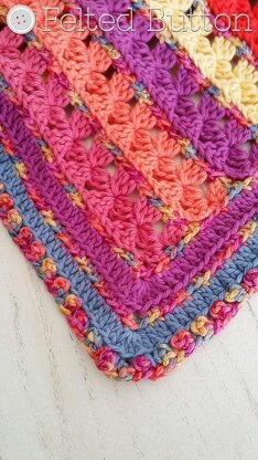 Rows of Posies Blanket