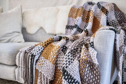 Moonstone Plaid Blanket