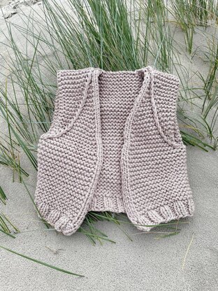 Knit chunky gilet 'Skylge'