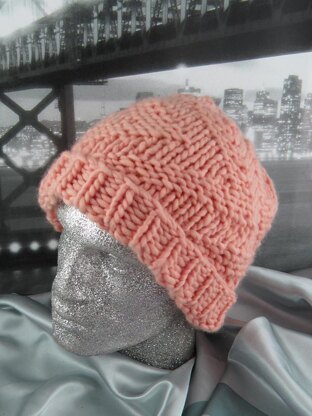 Superfast Zig Zag Beanie Hat