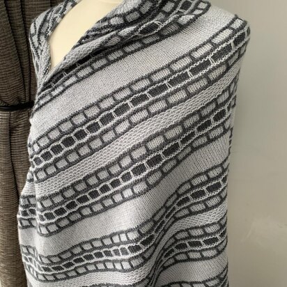 Glisse Shawl - knitting pattern