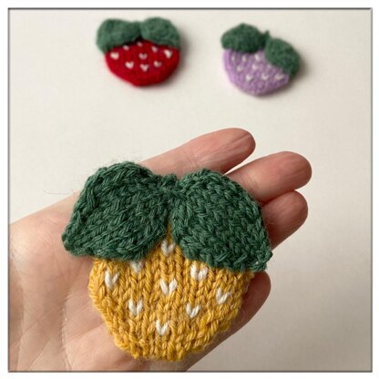 Strawberry applique